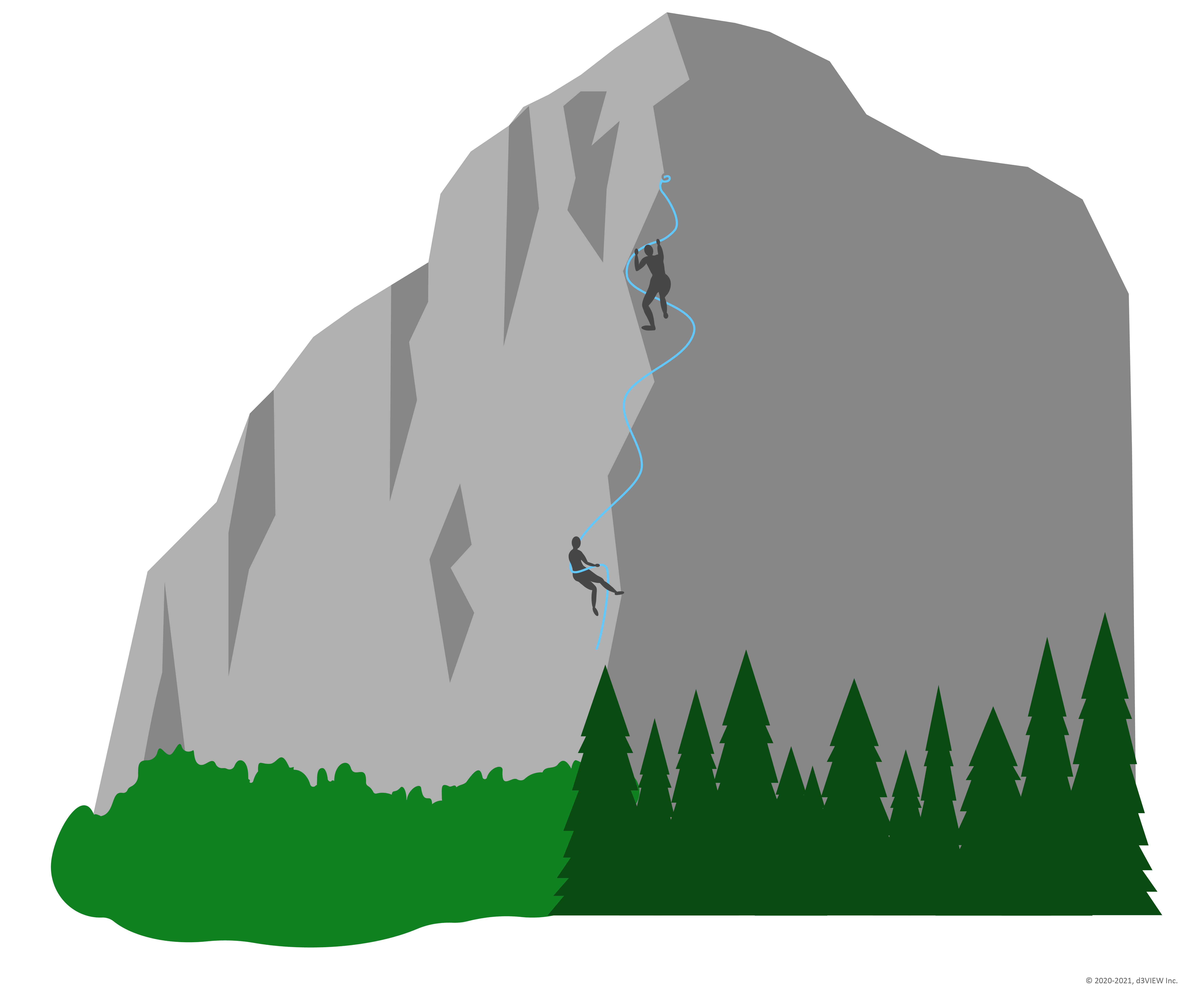 Illustration representing the d3VIEW mission