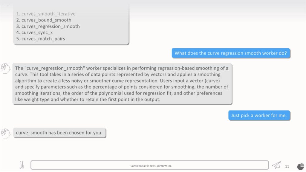 FORA workflow builder interface