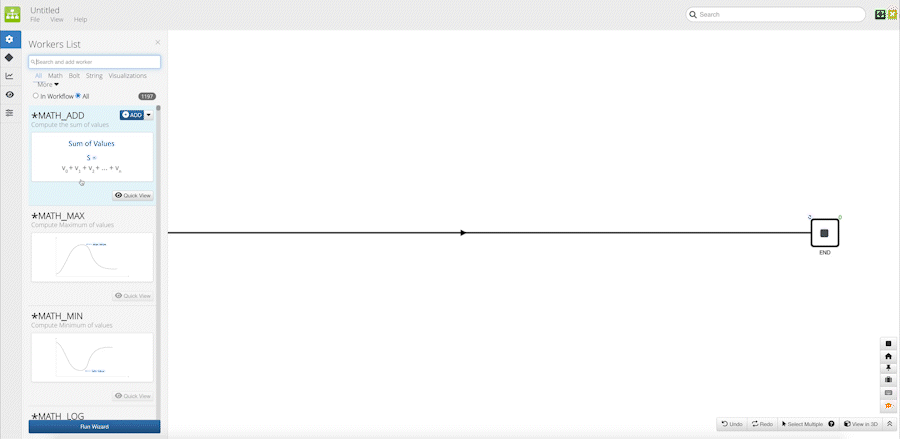 Building an engineering workflow in d3VIEW SaaS