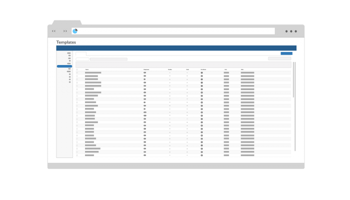 Manage Multiple Extraction Templates